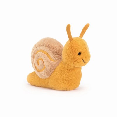 Jellycat Sandy Snail Australia | 253814TAC